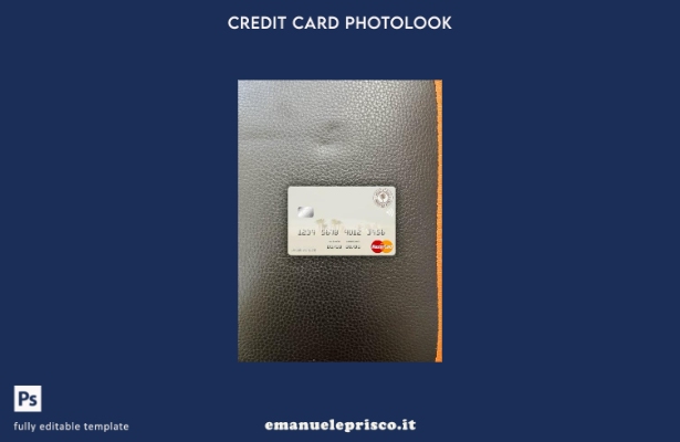 modello frontale photolook mastercard Iraq Rasheed Bank in stile verificato